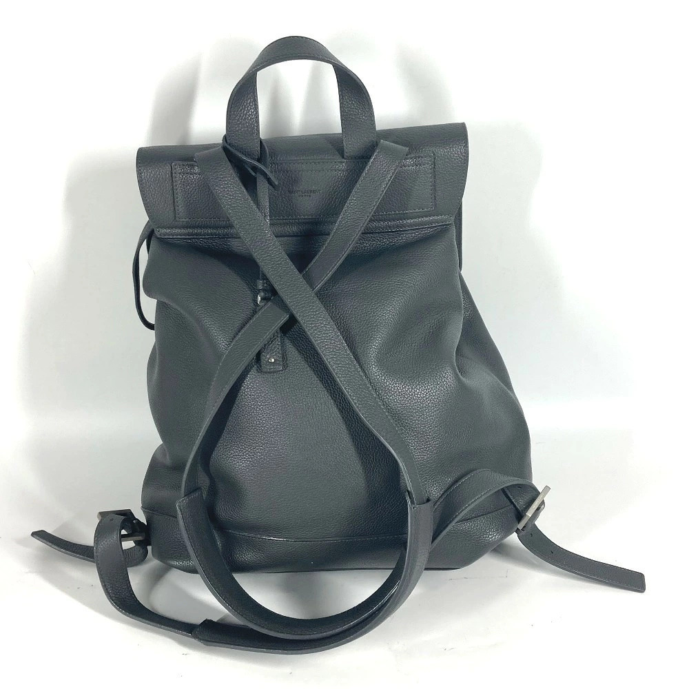 Saint Laurent PARIS Sac de Jour Backpack Leather Gray - Picture 2 of 6